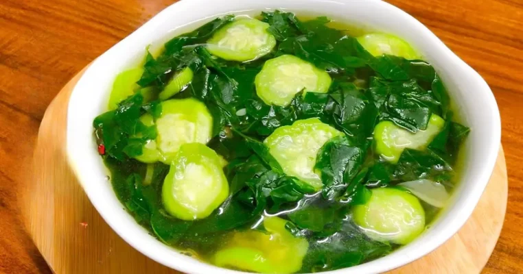 canh rau ngót