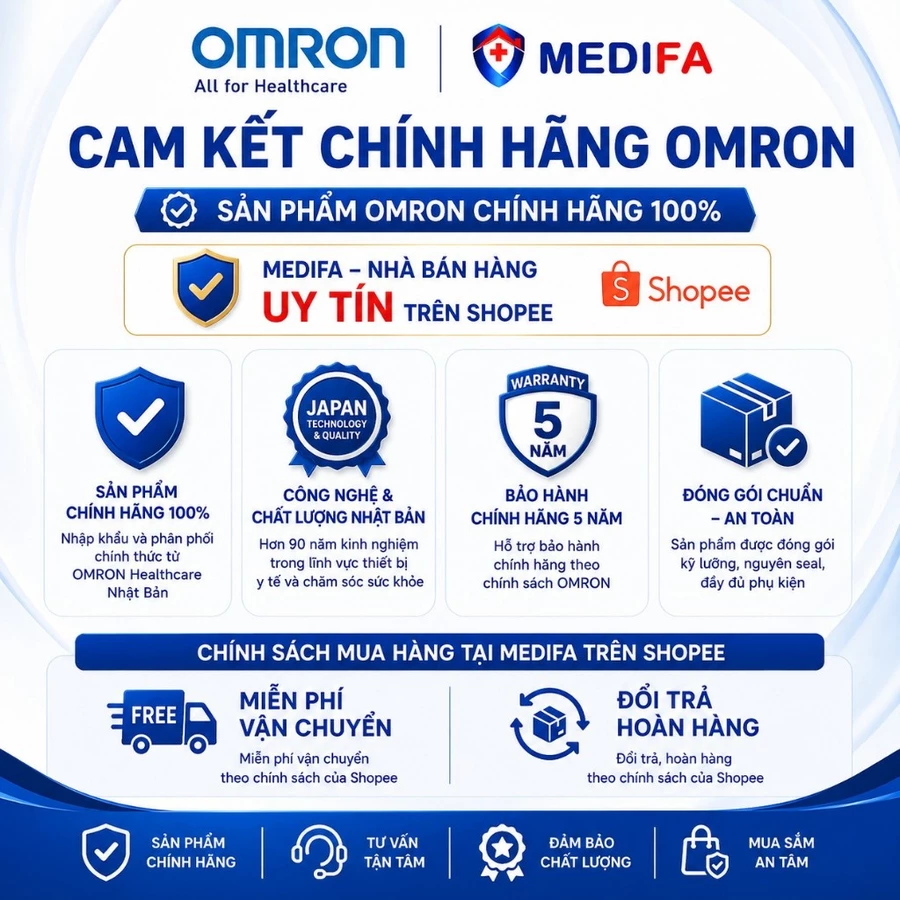 cam kết Omron
